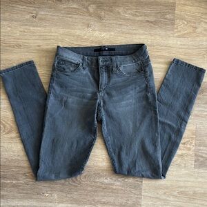 Joe's Gray Denim Skinny Jeans